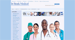 Desktop Screenshot of instockmedical.com